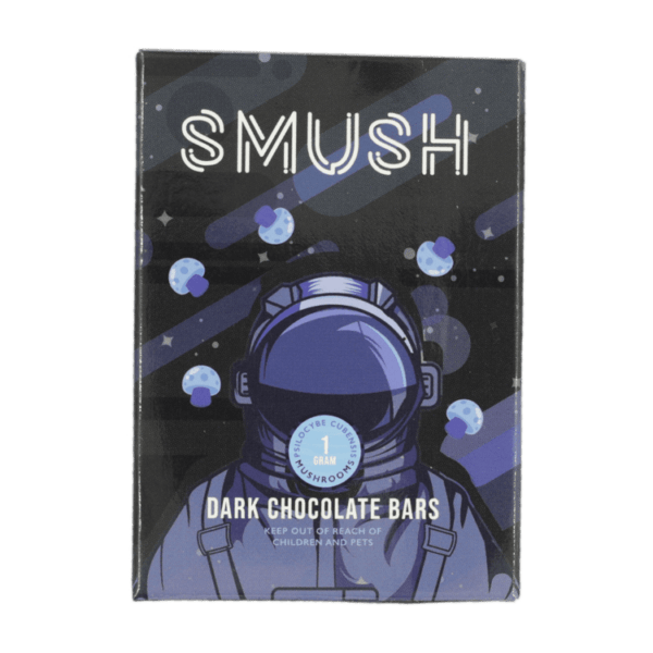 SMUSH - Dark Chocolate Bar | Magic Mushies Canada