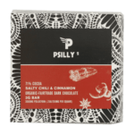 Psilly - Dark Chocolate Bar - Salty Chili & Cinnamon | Magic Mushies Canada