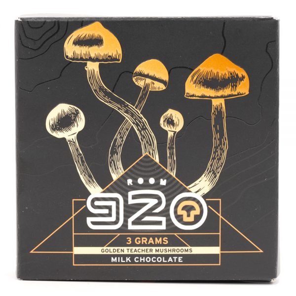 Room 920 – Mushroom Chocolate Bar - Milk Chocolate - 3 Grams | Magic Mushies Canada
