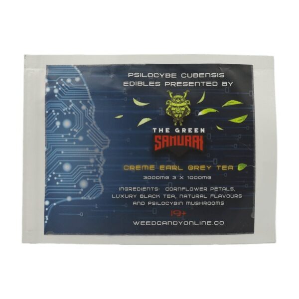 The Green Samurai - Creme Earl Grey Tea - 3000mg | Magic Mushies Canada