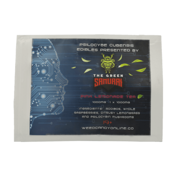 The Green Samurai - Pink Lemonade Tea - 1000mg | Magic Mushies Canada