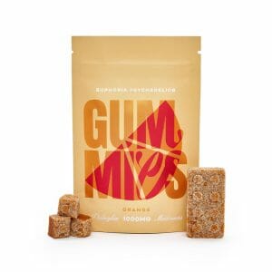 Euphoria Psychedelics – Orange Gummy 1000mg | Magic Mushies Canada