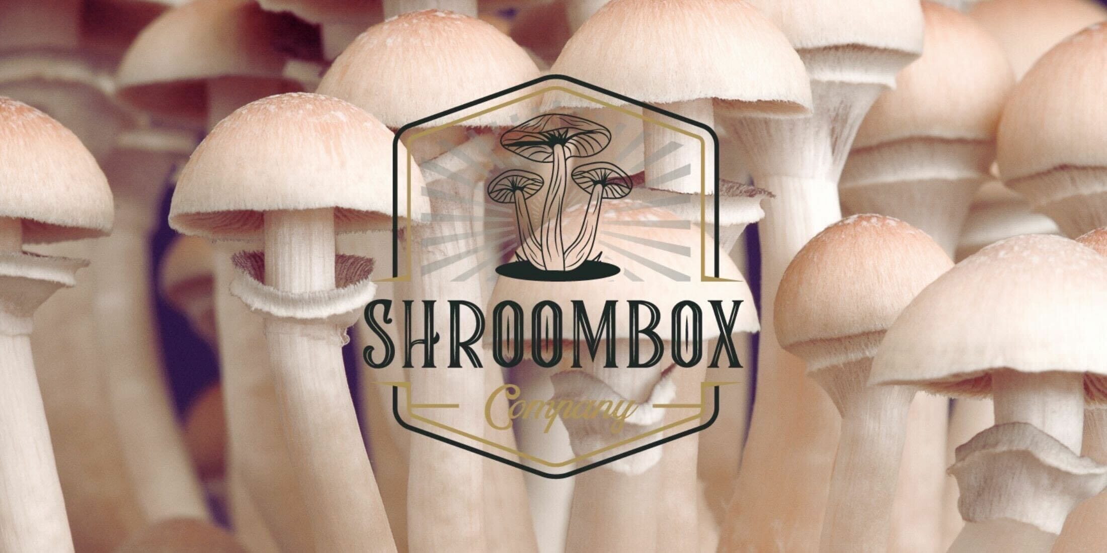 Shroom Box logo | Magic Mushies Canada