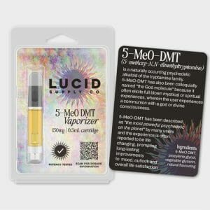 Lucid Supply Co. - 5-MeO DMT Vaporizer - 150mg/0.5mL cartridge | Magic Mushies Canada