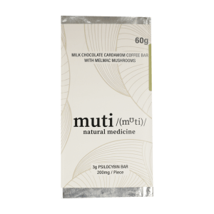 Muti - Milk Chocolate Cardamom Coffee bar – 3000mg | Magic Mushies Canada