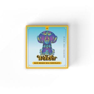 Wonder - Blue Meanies Chocolate Bar - Milk Chocolate | Magic Mushies Canada