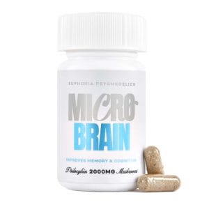 Euphoria Psychedelics – Micro Brain Capsules - (100mg X 20 Capsules) | Magic Mushies Canada