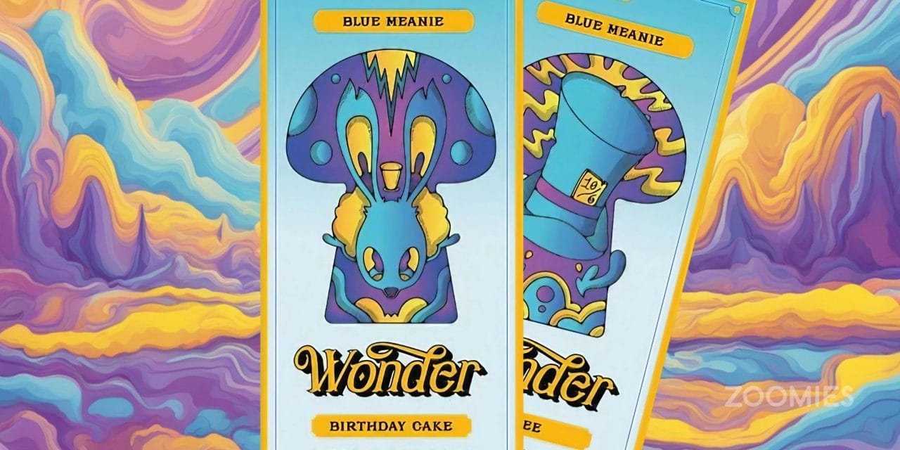 Wonder - Blue Meanies Chocolate Bar - Milk Chocolate | Magic Mushies Canada