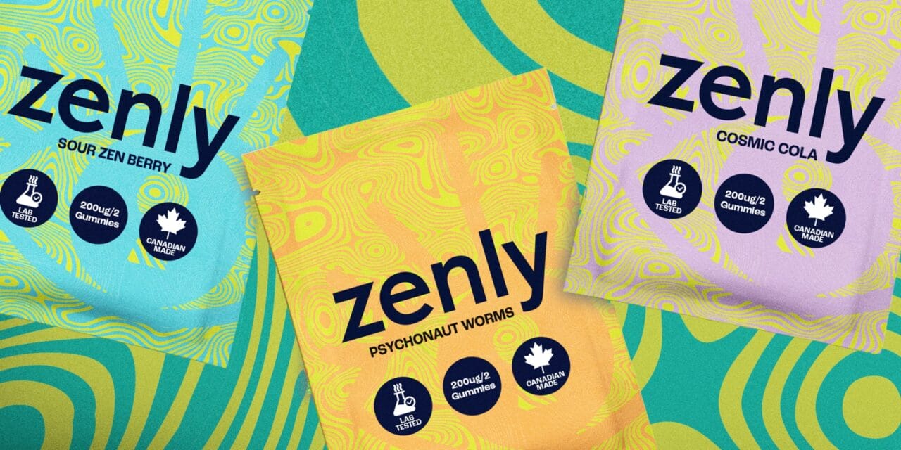 Zenly - LSD Gel Tabs - 600ug (100ug per tab) | Magic Mushies Canada